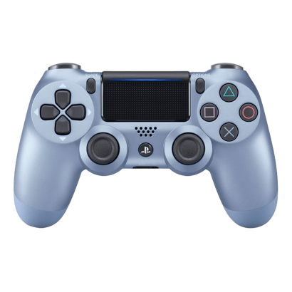 Геймпад Беспроводной Sony PlayStation 4 DualShock 4 Version 2 Titanium Blue Б/У Нормальный - Retromagaz