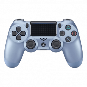 Геймпад Бездротовий Sony PlayStation 4 DualShock 4 Version 2 Titanium Blue Б/У Нормальний - Retromagaz