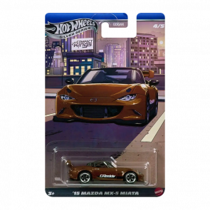 Тематична Машинка Hot Wheels 15 Mazda MX-5 Miata Compact Kings 1:64 JKX56 Orange - Retromagaz