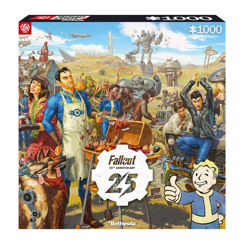 Пазлы Good Loot Fallout 25th Anniversary 1000 Элементов - Retromagaz