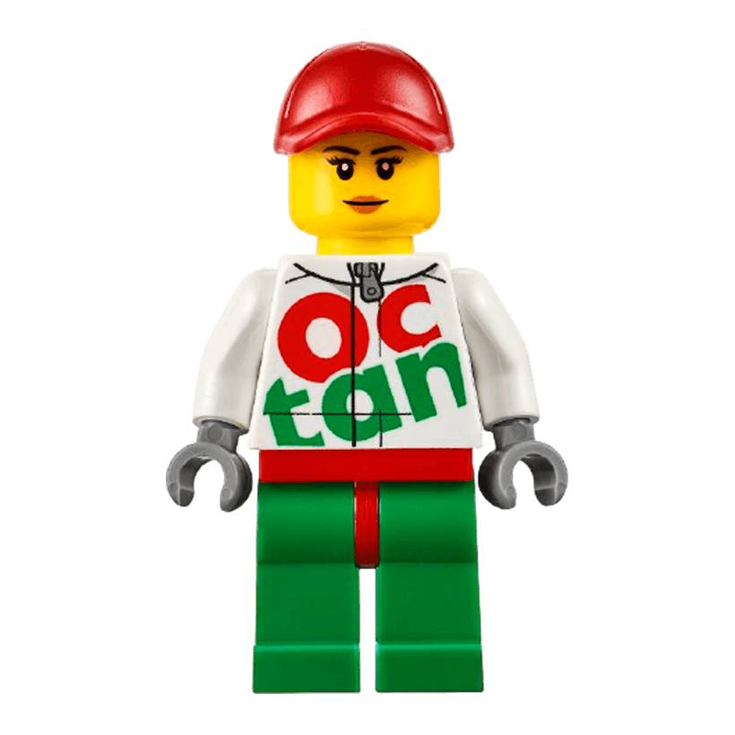 Фігурка Lego Race 973pb2306 Car Female Mechanic City rac060 Б/У - Retromagaz