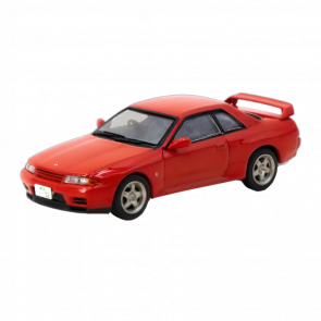 Машинка Premium Tarmac Works Nissan Skyline GT-R (BNR32) GLOBAL64 1:64 JC64-008-RD Red - Retromagaz