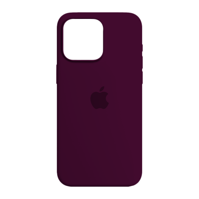 Чехол Силиконовый RMC Apple iPhone 15 Pro Max Maroon - Retromagaz