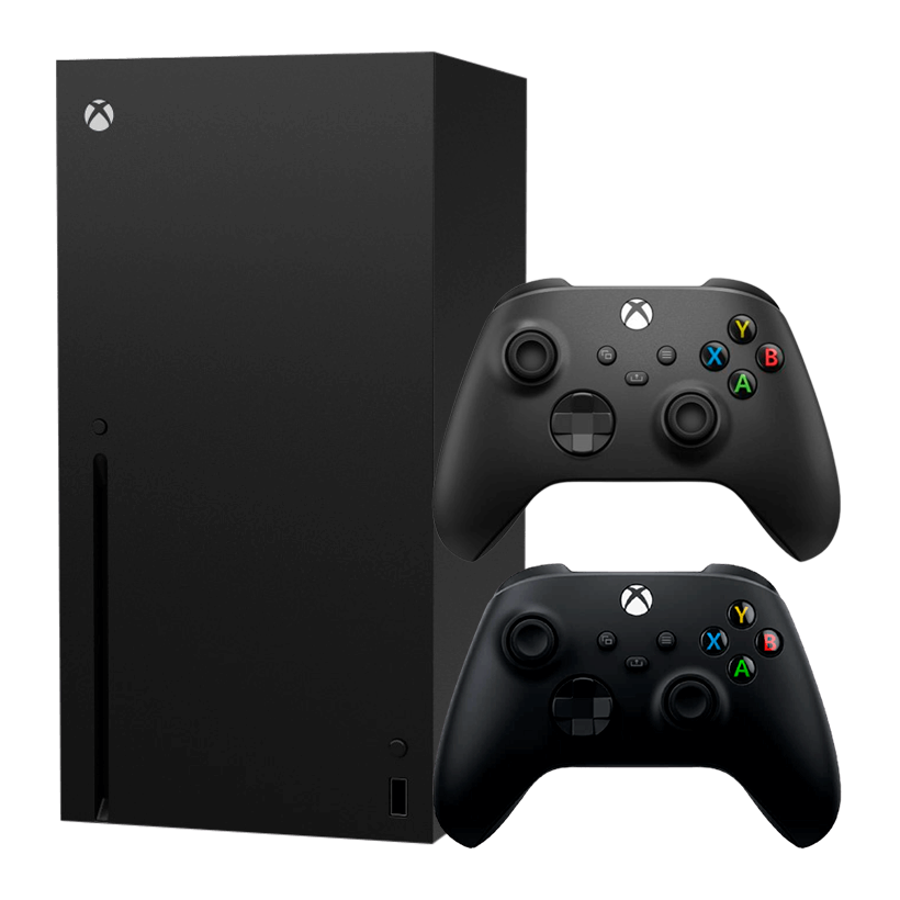 Набір Консоль Microsoft Xbox Series X 1TB Black Б/У  + Геймпад Бездротовий - Retromagaz