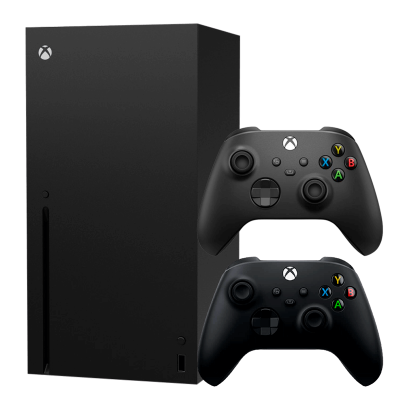 Набір Консоль Microsoft Xbox Series X 1TB Black Б/У  + Геймпад Бездротовий Version 4 - Retromagaz