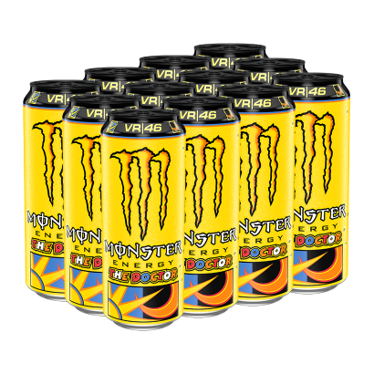 Набор Напиток Энергетический 12шт Monster Energy The Doctor 500ml - Retromagaz