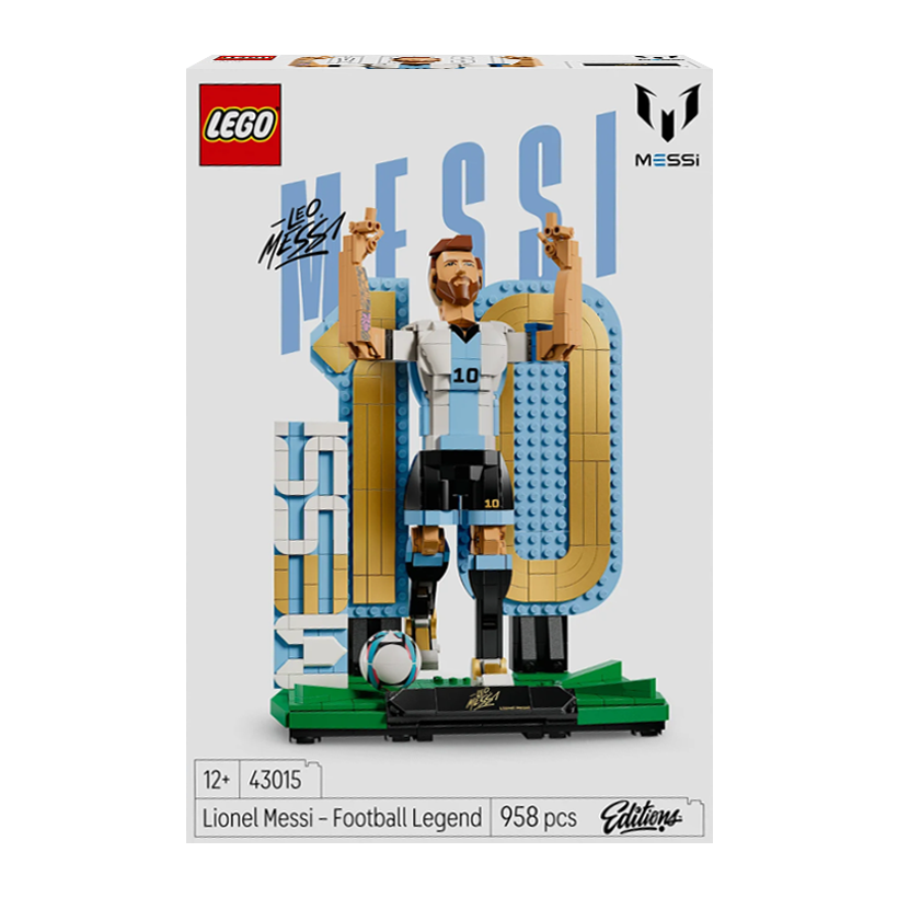 Конструктор Lego Ліонель Мессі - Легенда Футболу Editions Sports 43015 Новий - Retromagaz