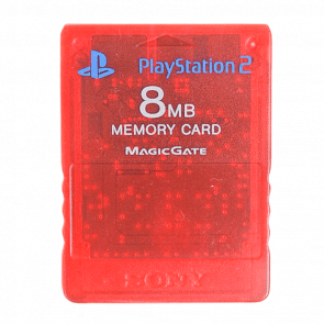 Карта Памяти Sony PlayStation 2 SCPH-10020 8MB Crimson Red Б/У