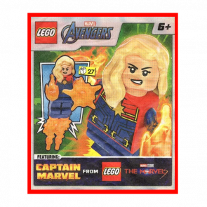 Конструктор Lego Фигурка Captain Marvel Super Heroes 242321 sh0911 Новый