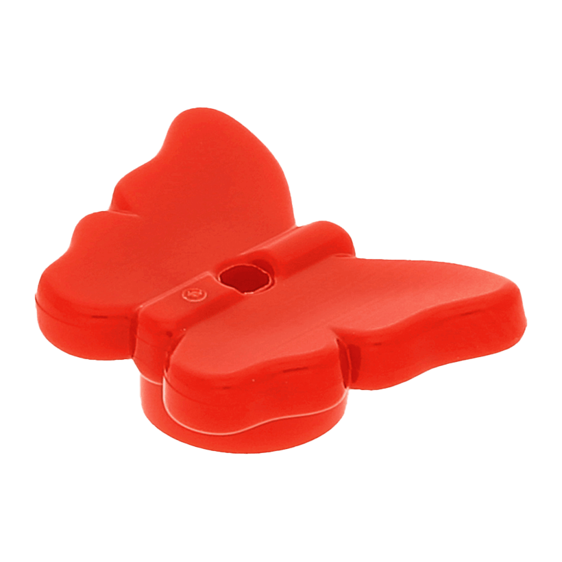 Фигурка 4шт Lego Воздух Butterfly with Stud Holder Animals 93081a 1 4599684 Red Б/У - Retromagaz