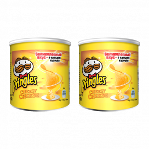 Набір Чипси 2шт Pringles Mini Cheesy Cheese 40g - Retromagaz