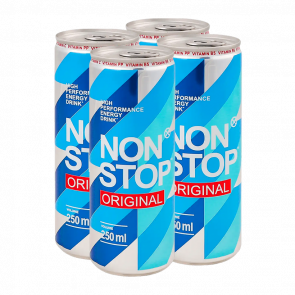 Набір Напій Енергетичний 4шт Non Stop Original 250ml
