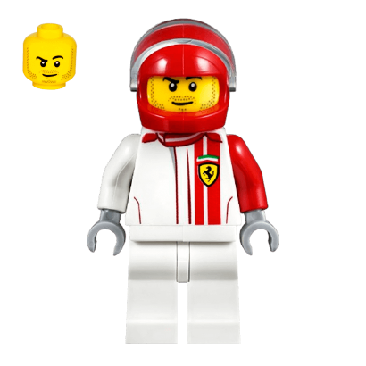Фигурка Lego Ferrari F40 Competizione Driver Другое Speed Champions sc077 1 Б/У - Retromagaz