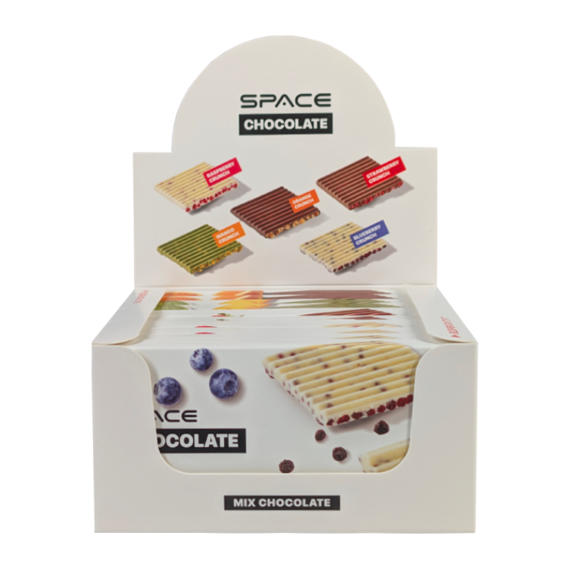 Ассорти Space Bite Chocolate 10 Шоколадок Без Сахара 250g - Retromagaz