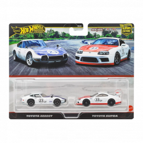 Машинка Premium 2шт Hot Wheels Toyota 2000GT / Toyota Supra 2-Packs 1:64 JBL03 White Машинка Premium 2шт Hot Wheels Toyota 2000GT / Toyota Supra 2-Packs 1:64 JBL03 White - Retromagaz