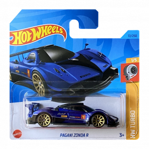 Машинка Базова Hot Wheels Pagani Zonda R Turbo 1:64 HKK83 Dark Blue - Retromagaz