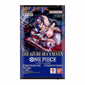 Картки Bandai Коллекционная Игра One Piece Card Game OP14 The Azure Sea's Seven Booster - Retromagaz