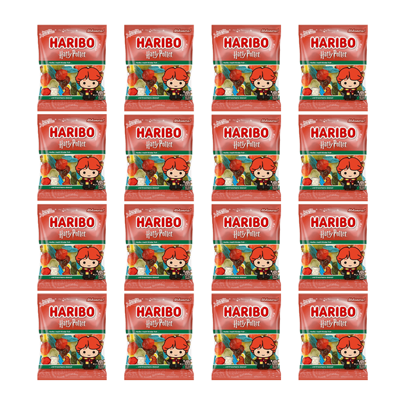Набор Конфеты Жевательные 12шт Haribo Ron Weasley Harry Potter 160g - Retromagaz