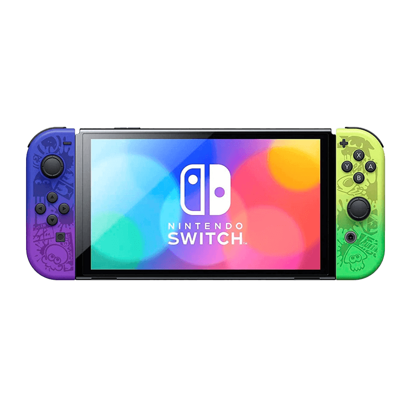 Консоль Nintendo Switch OLED Model HEG-001 Splatoon 3 Limited Edition 64GB Green Violet Новый - Retromagaz