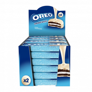 Набір Печиво 24шт Oreo Enrobed White Білий Шоколад 41g - Retromagaz