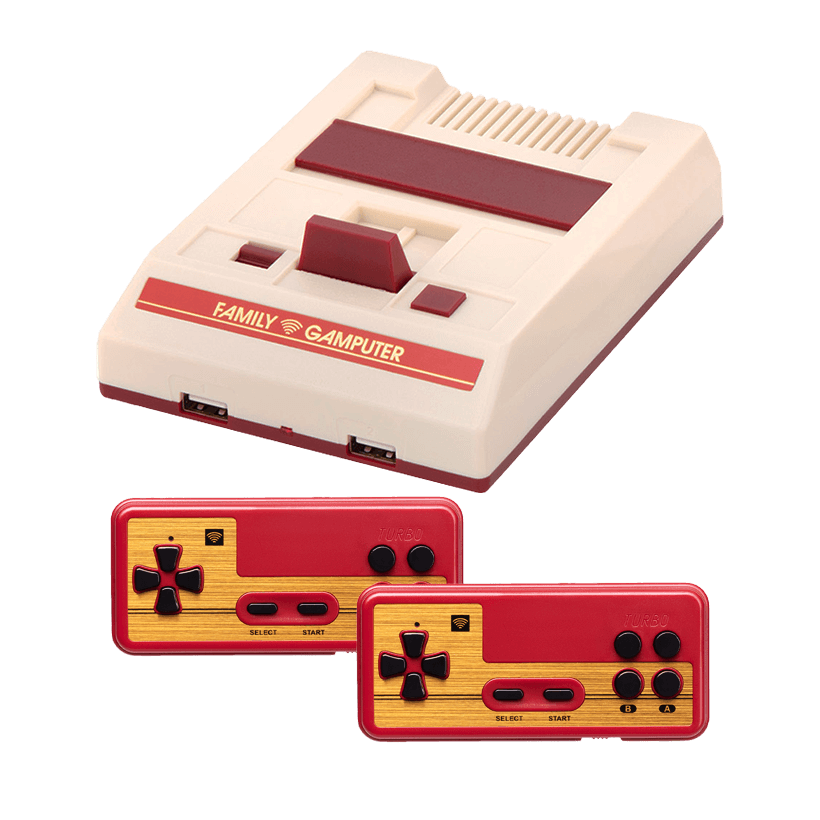 Консоль 2E 8bit Dendy Famicom Wireless Сontrollers White Red + 3000 Вбудованих Ігор - Retromagaz