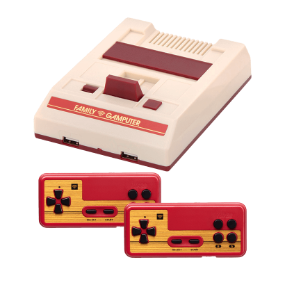 Консоль 2E 8bit Wireless Сontrollers + 3000  Вбудованих Ігор White Red - Retromagaz