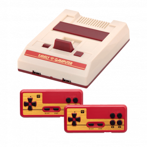 Консоль 2E 8bit Wireless Сontrollers + 3000  Вбудованих Ігор White Red - Retromagaz