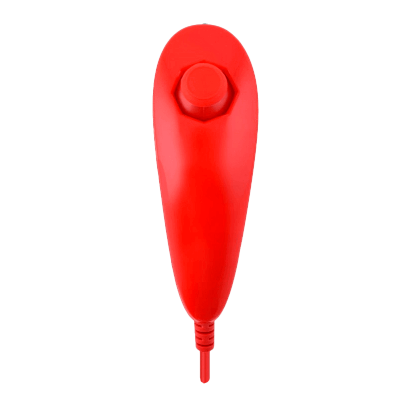 Контроллер Проводной RMC Wii Nunchuk Red 1m Новый - Retromagaz