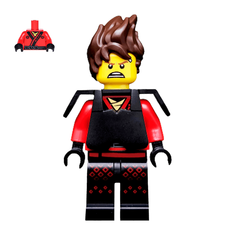 Фигурка Lego Ninja Kai Kendo with Hair Movie Ninjago coltlnm01 Б/У - Retromagaz