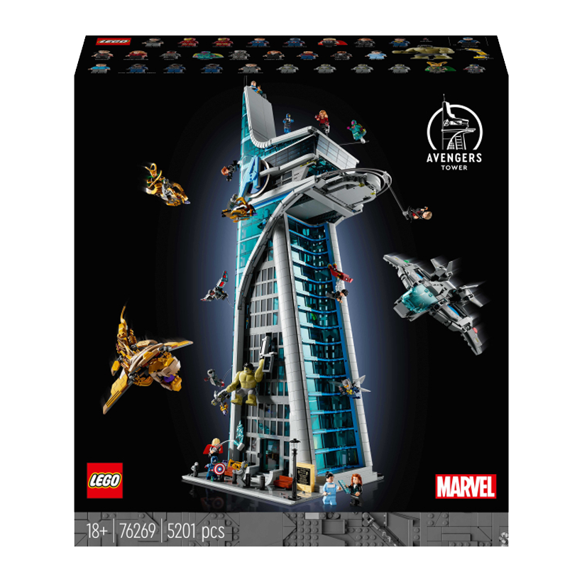 Конструктор Lego 32 Башта Месників Super Heroes 76269 Новий - Retromagaz