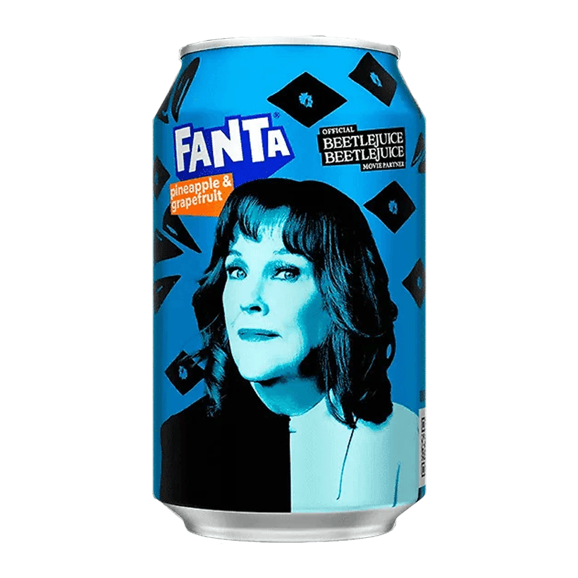 Напій Fanta Pineapple & Grapefruit Beetlejuice 330ml - Retromagaz