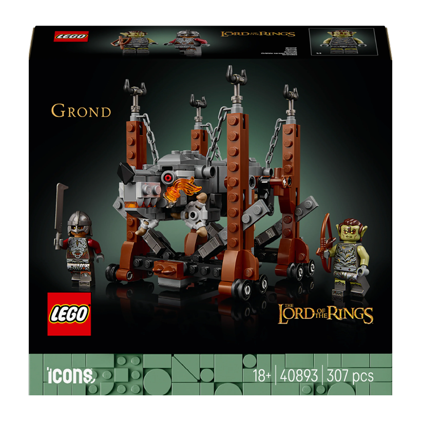 Конструктор Lego The Lord of the Rings Grond Icons 40893 Новий - Retromagaz