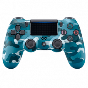 Геймпад Беспроводной Sony PlayStation 4 DualShock 4 Version 2 Blue Camouflage Б/У