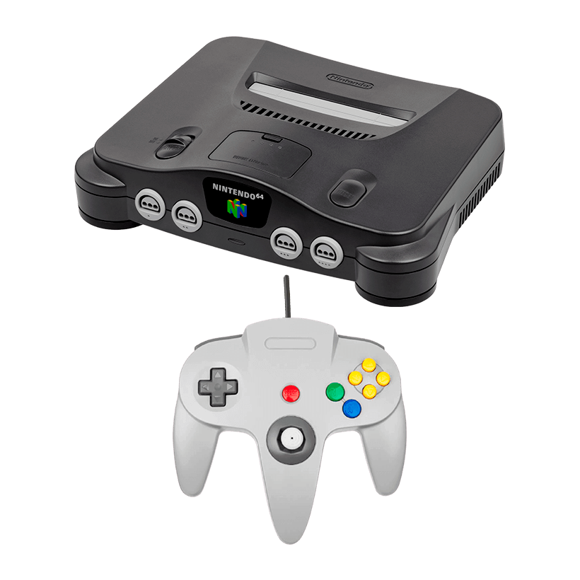Консоль Nintendo N64 Europe Charcoal Grey Геймпад RMC Б/У Хороший - Retromagaz