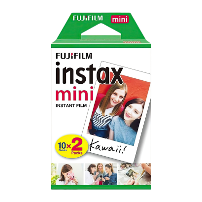 Фотопапір Fujifilm INSTAX Mini Film (16567828) White 20шт Новий - Retromagaz