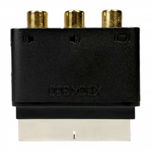 Адаптер Microsoft Xbox 360 3RCA - SCART Б/У - Retromagaz