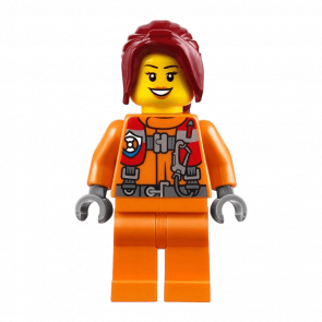 Фигурка Lego 973pb2856 Female Watercraft Pilot City Coast Guard cty0827 1 Б/У - Retromagaz