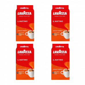 Набір Кава Мелена 4шт Lavazza Il Mattino 250g - Retromagaz