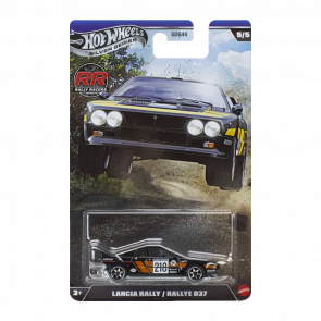 Тематична Машинка Hot Wheels Lancia Rally 037 Rally Champs 1:64 JNF48 Black - Retromagaz