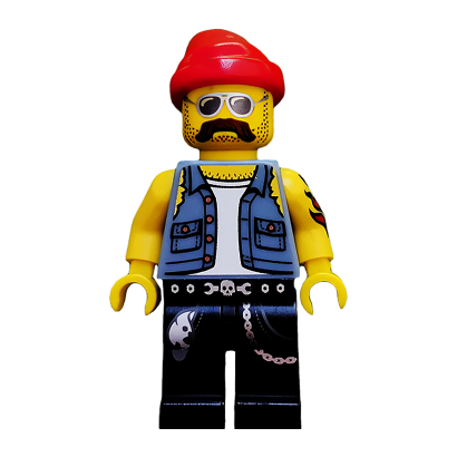 Фигурка Lego Series 10 Motorcycle Mechanic Collectible Minifigures col160 Б/У - Retromagaz