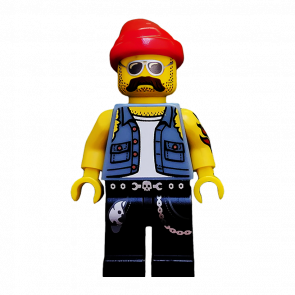 Фигурка Lego Series 10 Motorcycle Mechanic Collectible Minifigures col160 Б/У