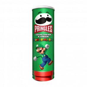 Чипсы Pringles Super Mario Sour Cream & Onion 165g - Retromagaz