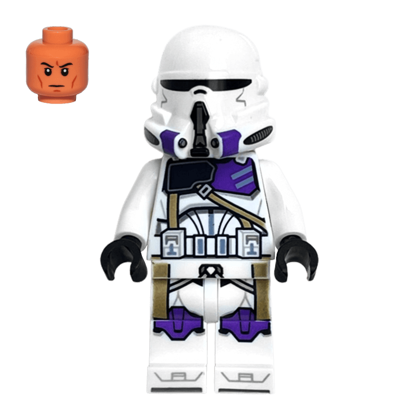 Фігурка Lego Республіка Clone Trooper Commander 187th Legion Star Wars sw1206 75342 Б/У - Retromagaz