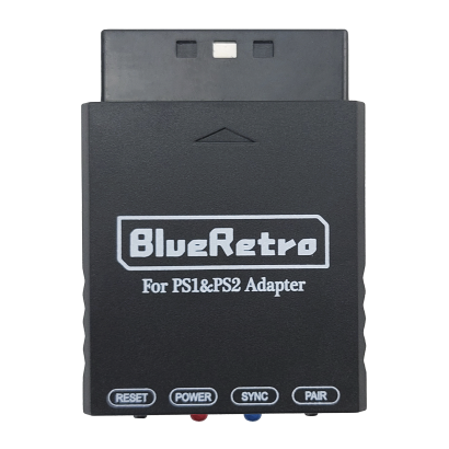 Адаптер RetroScaler PlayStation 2 BlueRetro Gamepad Connector - Bluetooth Connector Black Новий - Retromagaz
