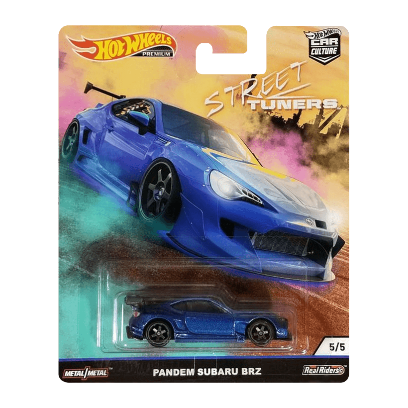 Машинка Premium Hot Wheels Pandem Subaru BRZ Street Tuners 1:64 FYN76 Blue - Retromagaz