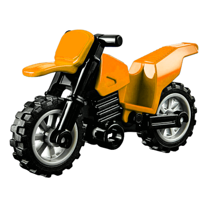 Транспорт Lego Мотоцикл Dirt Bike 50860c11 4521107 4530673 4242385 Orange 1шт Б/У Хороший - Retromagaz