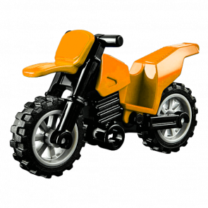 Транспорт Lego Мотоцикл Dirt Bike 50860c11 4521107 4530673 4242385 Orange 1шт Б/У Хороший