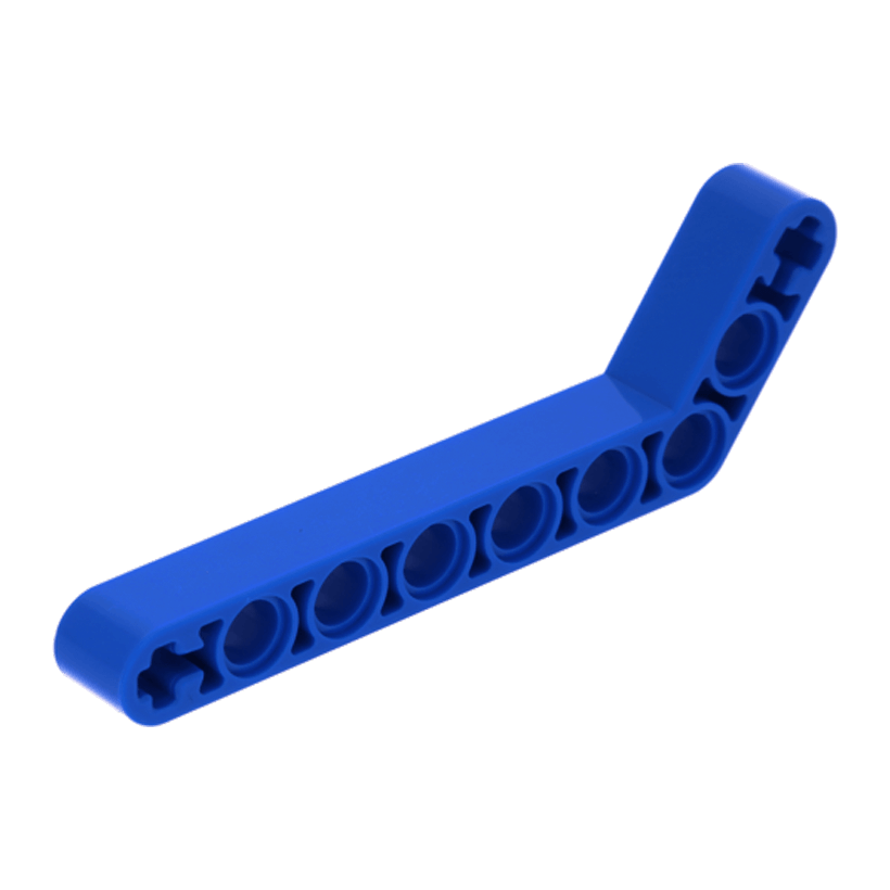 Technic 10шт Lego Балка Толстая Угловая 120 7 - 3 1 x 9 32271 16616 42160 6024076 6136674 Blue Б/У - Retromagaz