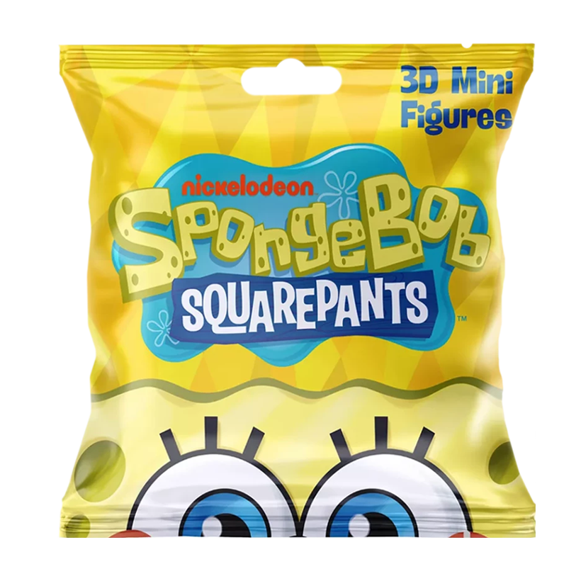 Фигурка SpongeBob Squarepants Сюрприз Губка Боб Квадратные Штаны в Ассортименте SB3D-2025 - Retromagaz