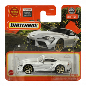 Машинка Велике Місто Matchbox 2023 Toyota GR Supra Roadtrip 1:64 HVL09/HVN37 White